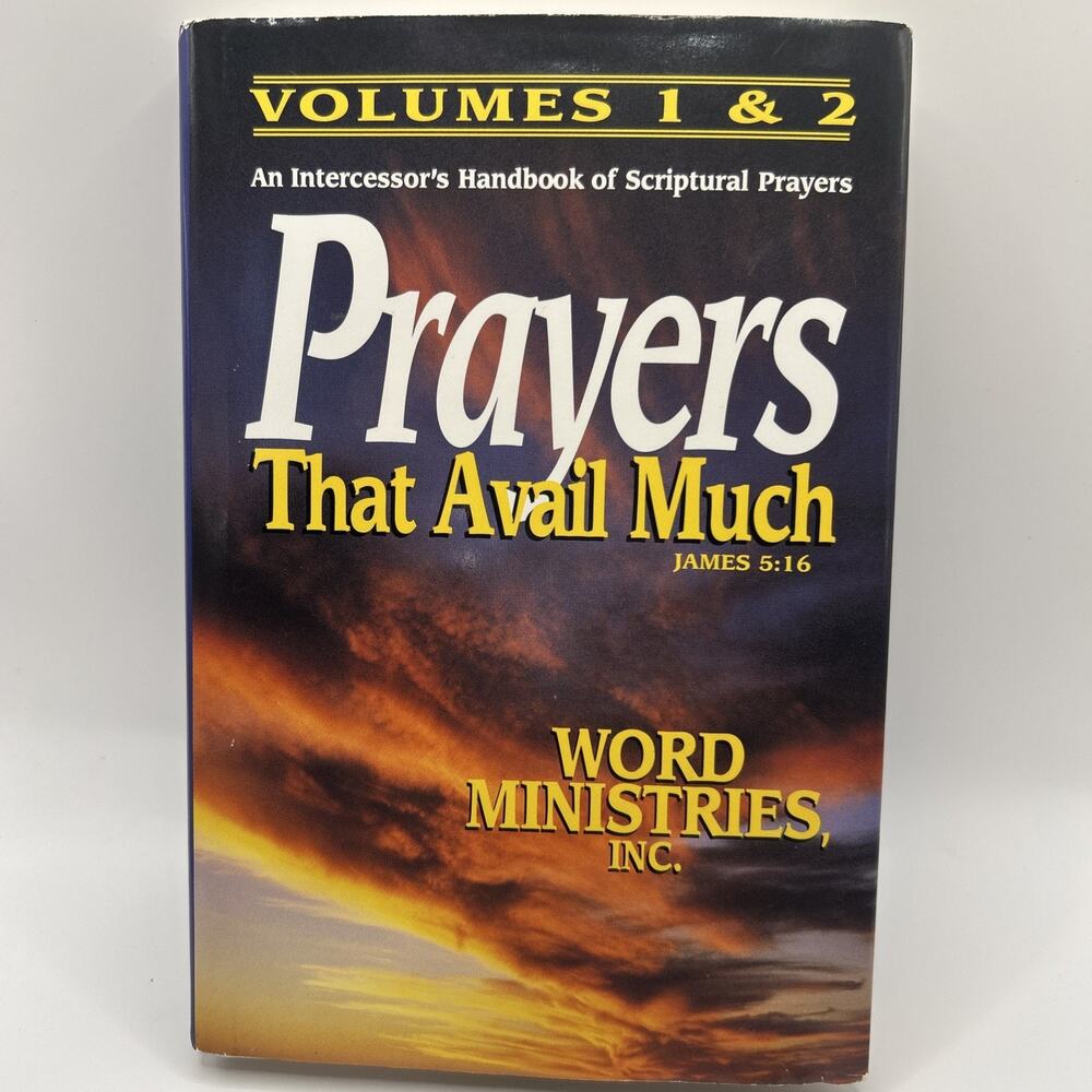 Prayers That Avail Much 1989 Word Ministries Volumes 1 & 2 Hardcover Copeland